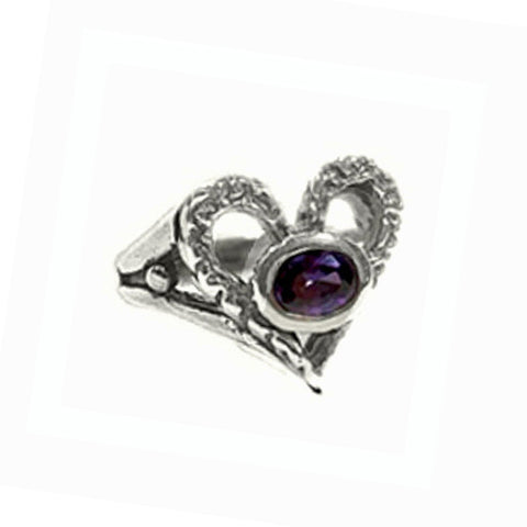ETERNAL HEART RING w/ CZ