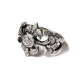 SARAH RING w/ PAVÉ DIAMONDS