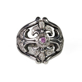 DIANA RING w/ PAVÉ DIAMONDS