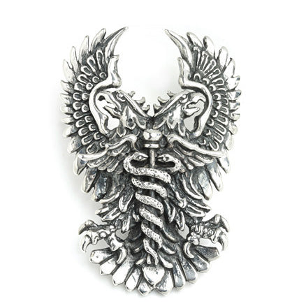 MASONIC CADUCEUS PENDANT