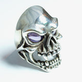GORGEOUS SKULL RING w/ CZ