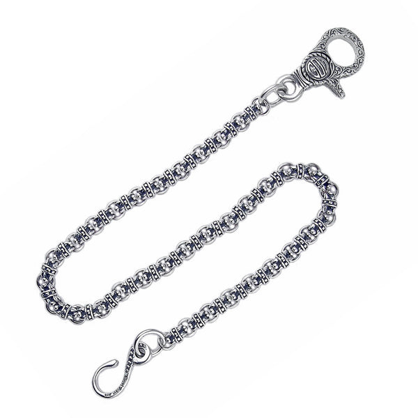 GO BEAD WALLET CHAIN w/ GOD CLIP