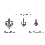 ALLEGRA HEART PENDANT w/ CZ