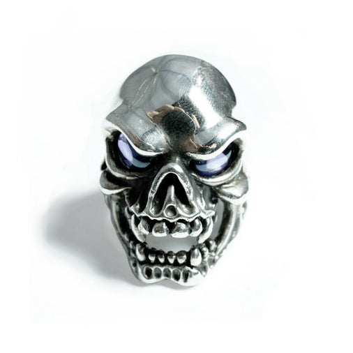 GORGEOUS SKULL RING w/ CZ