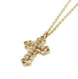 BABY CONSORT CROSS PENDANT w/ DIAMONDS