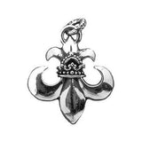 ROYAL ORDER FLEUR DES LIS PENDANT w/ CROWN