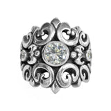 NEW ORLEANS RING w/ CZs
