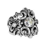 NEW ORLEANS RING w/ CZs