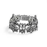 QUEEN CROWN TRELLIS BRACELET