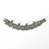 QUEEN CROWN TRELLIS BRACELET