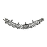 QUEEN CROWN TRELLIS BRACELET