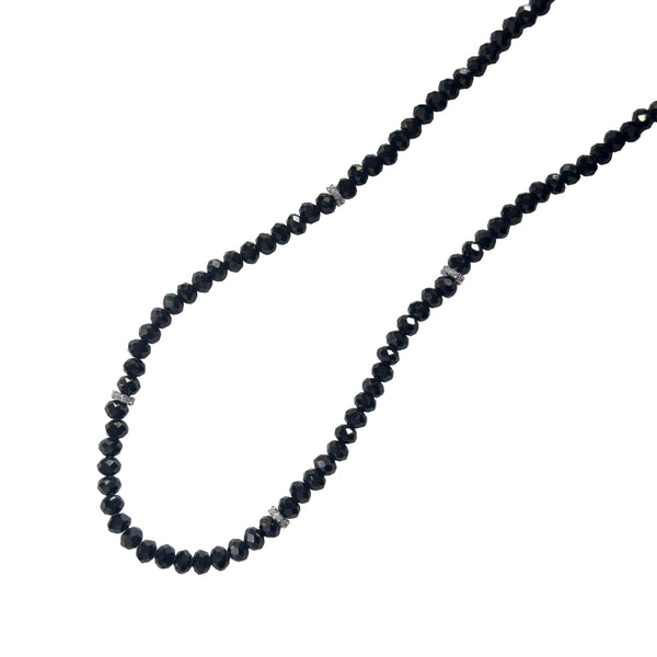 ROCK CITY NECKLACE w/ BLACK AGATE