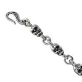 DOUBLE FACE SKULL BRACELET