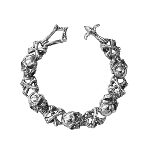 CRUSADER SKULL & BONES BRACELET