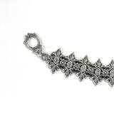 SMALL DOUBLE FLEUR-DE-LYS TRELLIS BRACELET