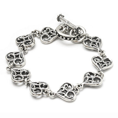 SMALL ALLEGRA HEART BRACELET
