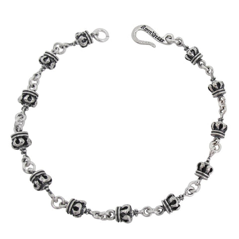 TINY ROYAL CROWN BRACELET