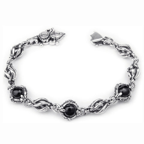 QUEEN ANN BRACELET w/ ONYX