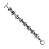 DOUBLE FLEUR-DE-LYS & GO BEAD BRACELET
