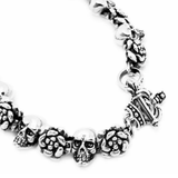 SKULLS & ROSES BRACELET