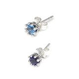 TINY CROWN STUDS w/ CZ