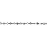DOUBLE FACED SKULL CHAIN