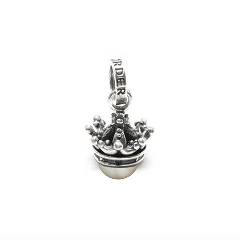 SARAH CROWN PENDANT w/ PEARL