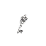 SMALL KEY CHARM w/ 1 PRECIOUS STONE