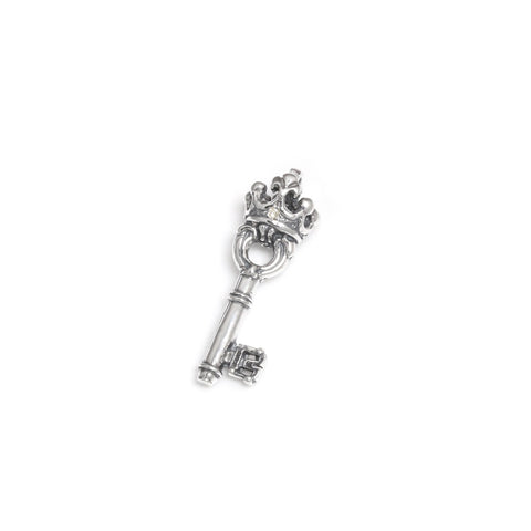 SMALL KEY CHARM w/ 1 PRECIOUS STONE