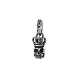 SKULL w/ CROWN PENDANT