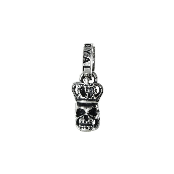 SKULL w/ CROWN PENDANT