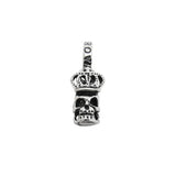 SKULL w/ CROWN PENDANT
