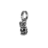 SKULL w/ CROWN PENDANT