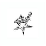 SMALL STAR PENDANT w/ CROWN
