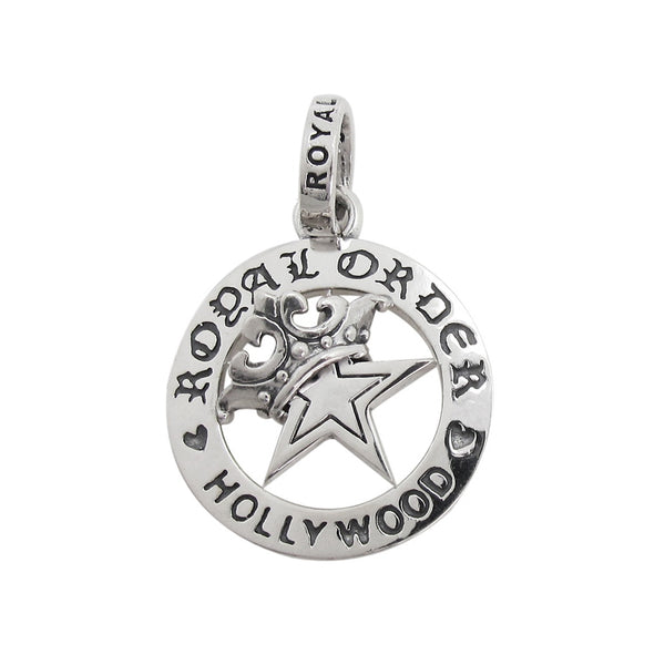 RO EMBLEM PENDANT w/ SPINNING STAR & CROWN