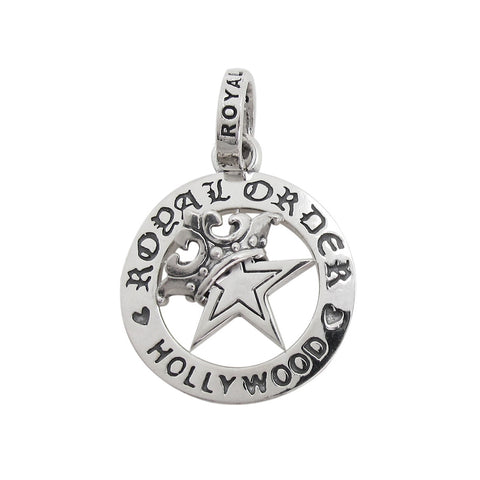 RO EMBLEM PENDANT w/ SPINNING STAR & CROWN