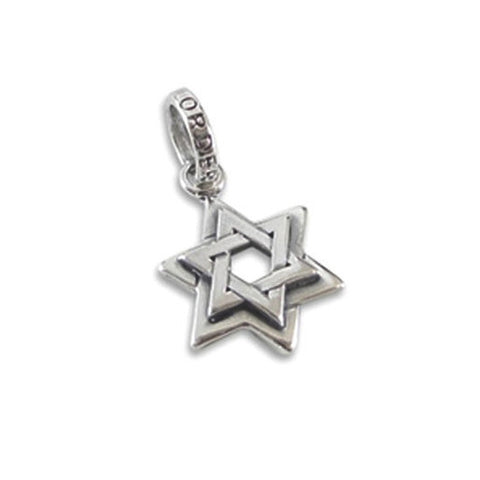 DOUBLE STAR OF DAVID PENDANT