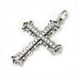 MEDIUM CONSORT CROSS PENDANT w/ CZ