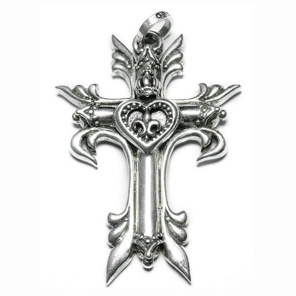 MARGUERITE CROSS PENDANT