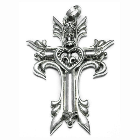MARGUERITE CROSS PENDANT