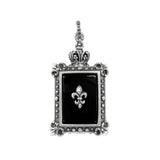 PICTURE FRAME LOCKET w/ EMBLEM