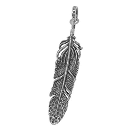 MEDIUM FEATHER PENDANT