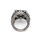 CORONET WINGED HEART RING