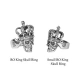 RO KING SKULL RING