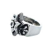 TRELLIS STAR OF DAVID RING w/ CZ