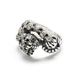 LEOPARD RING w/ DIAMONDS