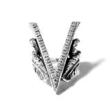 SHOWGIRL RING w/ PAVÉ CZ