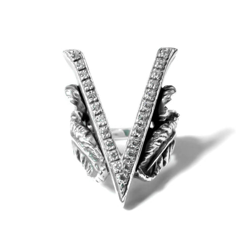 SHOWGIRL RING w/ PAVÉ CZ
