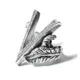SHOWGIRL RING w/ PAVÉ DIAMONDS