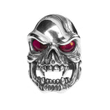GORGEOUS SKULL RING w/ CZ
